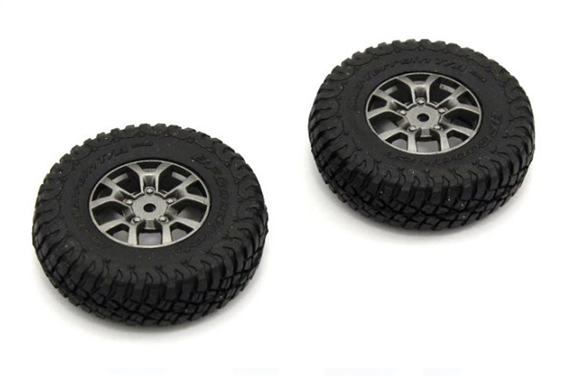 Kyosho 1/24 Scale Mini-Z 4X4 Suzuki Jimny Premounted Tire/Wheel (2pcs)