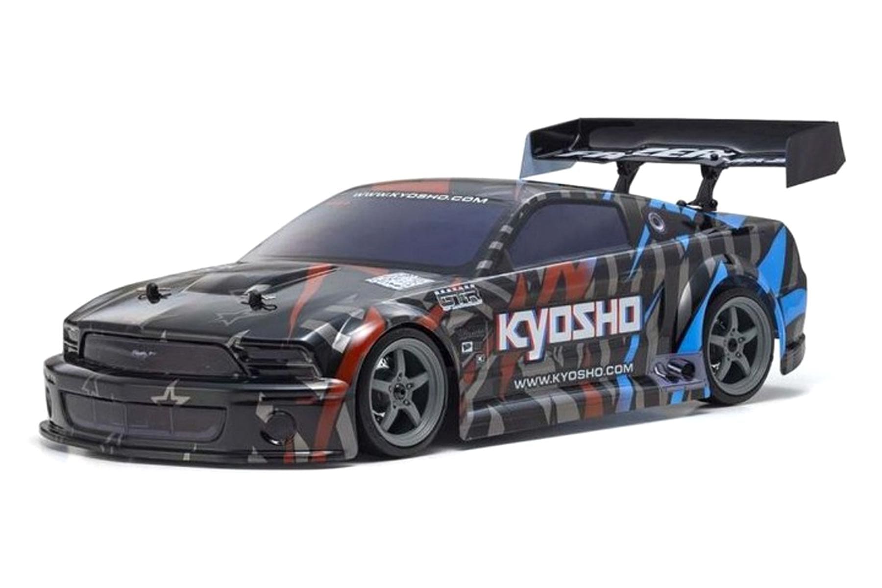 Kyosho Fazer Mk2 2005 Ford Mustang GT-R 1/10 Scale 4WD Car - RTR KYO34472T1