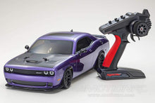 Load image into Gallery viewer, Kyosho Fazer Mk2 Purple 2015 Dodge Hellcat Challenger 1/10 Scale 4WD Car - RTR
