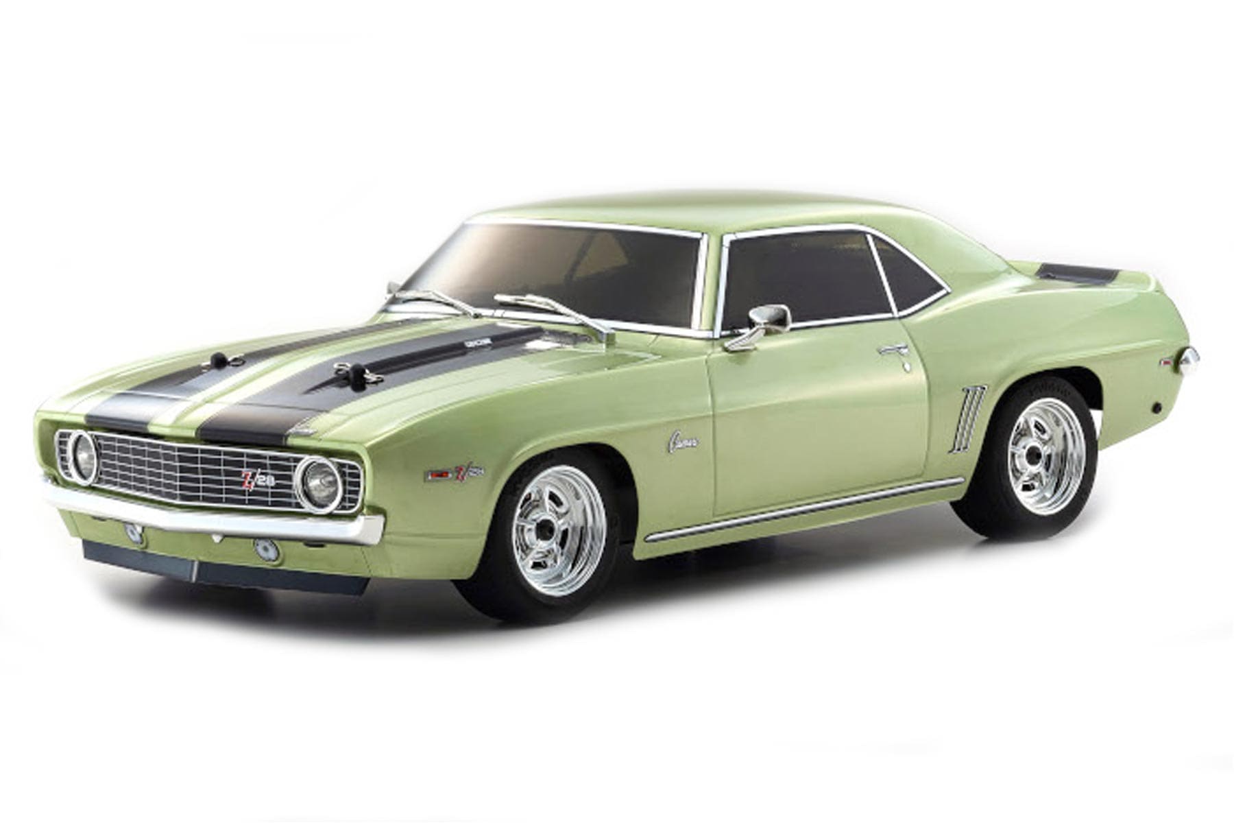 Kyosho Fazer Mk2 Forst Green 1969 Camaro Z/28 1/10 Scale 4WD Car - RTR KYO34418T2