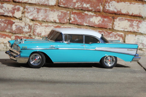 Kyosho Fazer Mk2 FZ02L 1957 Chevy Bel Air Coupe Tropical Turquoise 1/10 Scale 4WD Car - RTR KYO34433T1