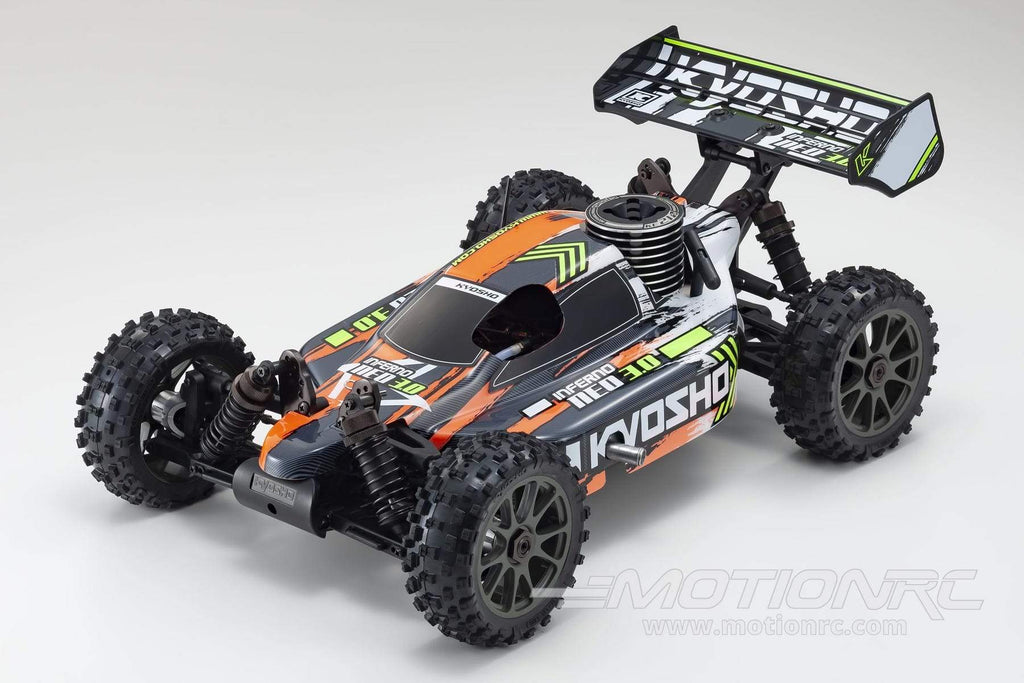 Kyosho Inferno NEO 3.0 T3 ReadySet Orange 1/8 Scale Nitro 4WD Buggy - RTR KYO33012T3