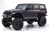Kyosho Mini-Z 4x4 Jeep Wrangler Unlimited Rubicon Granite Crystal Metallic 1/18 Scale 4WD Truck - RTR KYO32521GM-B