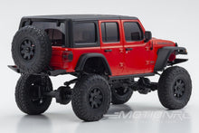 Load image into Gallery viewer, Kyosho Mini-Z 4x4 Jeep Wrangler Unlimited Rubicon Red 1/27 Scale 4WD Truck - RTR KYO32521R
