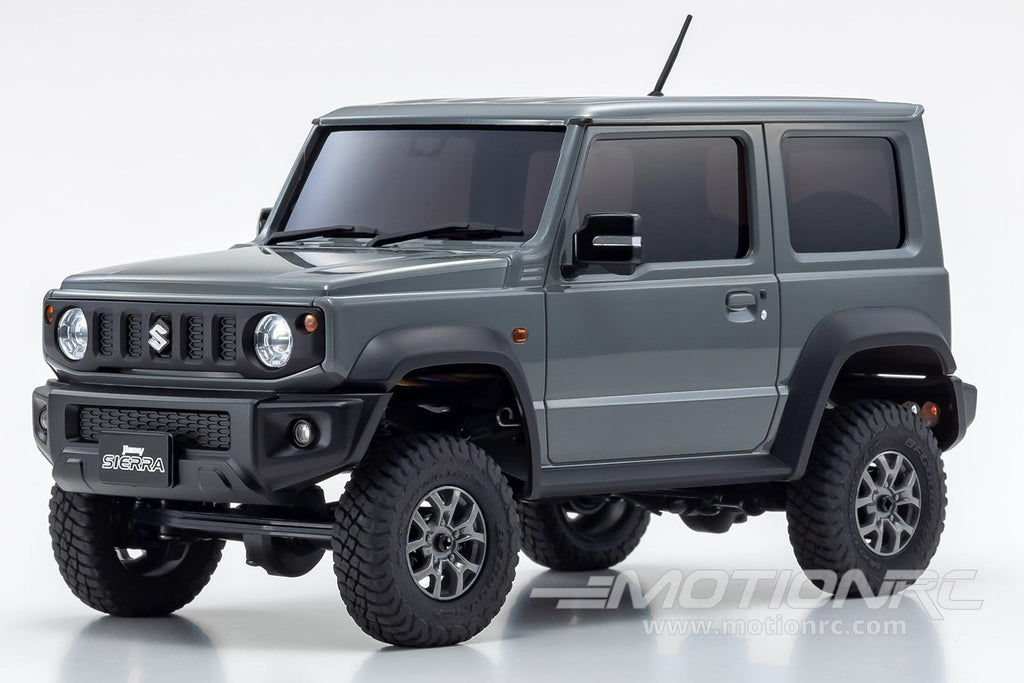 Kyosho Mini-Z 4X4 Suzuki Jimny Sierra APIO Gray Crawler Readyset 1/24 Scale 4WD Truck - RTR KYO32525G