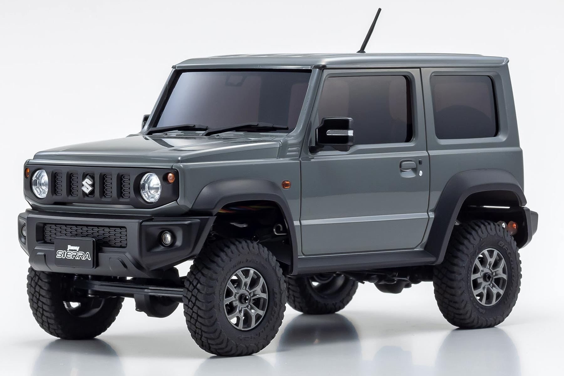 Kyosho Mini-Z 4X4 Suzuki Jimny Sierra APIO Gray Crawler Readyset 1/24 Scale 4WD Truck - RTR KYO32525G