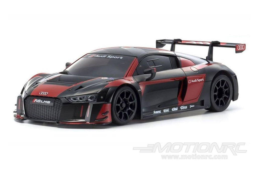 Kyosho Mini-Z Black/Red Audi R8 LMS 2015 MR-03 1/27 Scale RWD Car - RTR KYO32344BKR