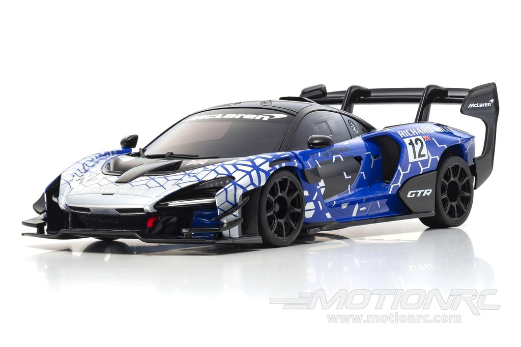 Kyosho Mini-Z Blue McLaren Senna GTR MR-03 1/27 Scale RWD Car - RTR KYO32340BL