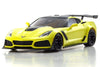 Kyosho Mini-Z Corvette ZR1 Yellow Readyset 1/27 Scale RWD Car w/LEDs - RTR KYO32334Y