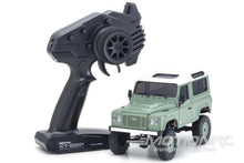 Load image into Gallery viewer, Kyosho Mini-Z Green/White Land Rover Defender 90 MX-01 1/27 Scale AWD Truck - RTR KYO32527GR
