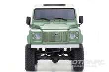 Load image into Gallery viewer, Kyosho Mini-Z Green/White Land Rover Defender 90 MX-01 1/27 Scale AWD Truck - RTR KYO32527GR
