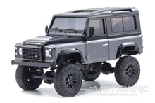 Load image into Gallery viewer, Kyosho Mini-Z Grey/Black Land Rover Defender 90 MX-01 1/27 Scale AWD Truck - RTR KYO32526GM
