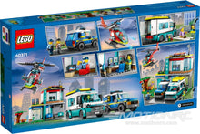 Load image into Gallery viewer, LEGO City Emergency Vehicles HQ 60371
