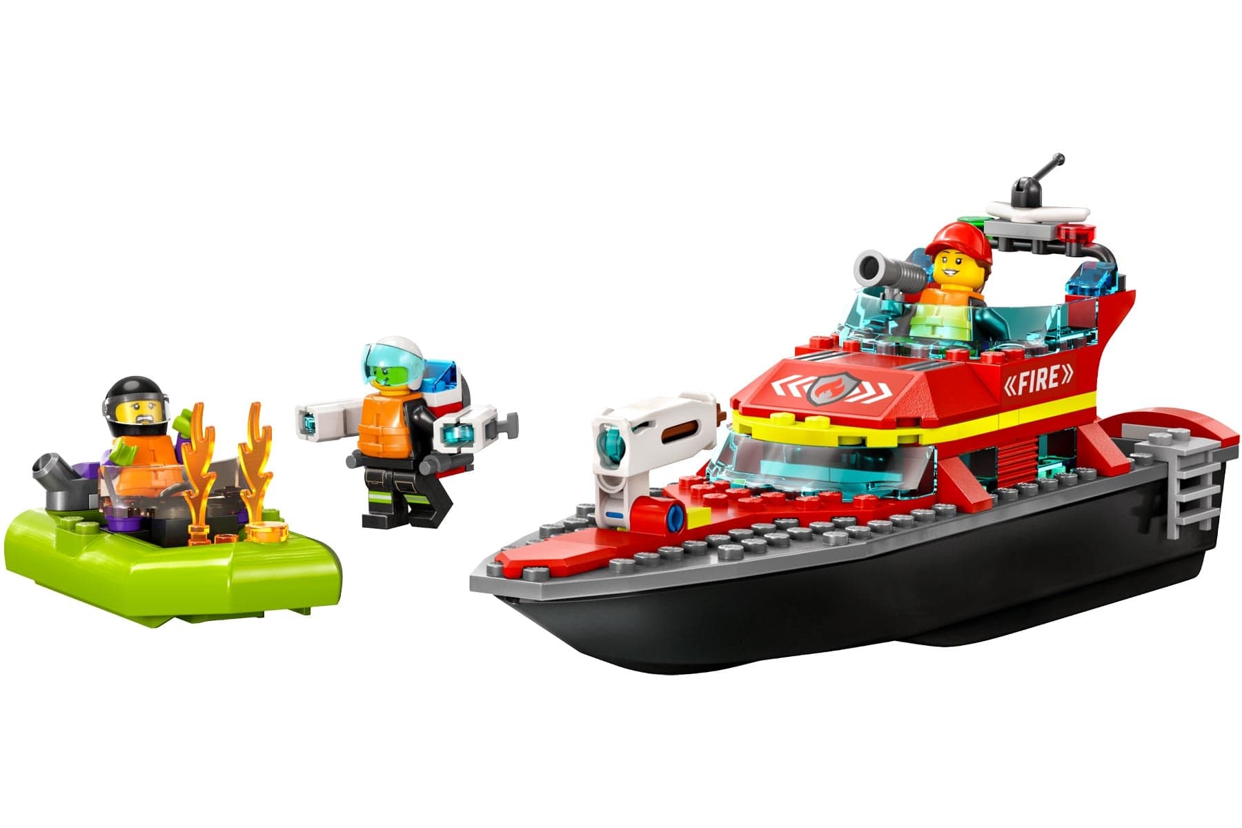 LEGO City Fire Rescue Boat 60373