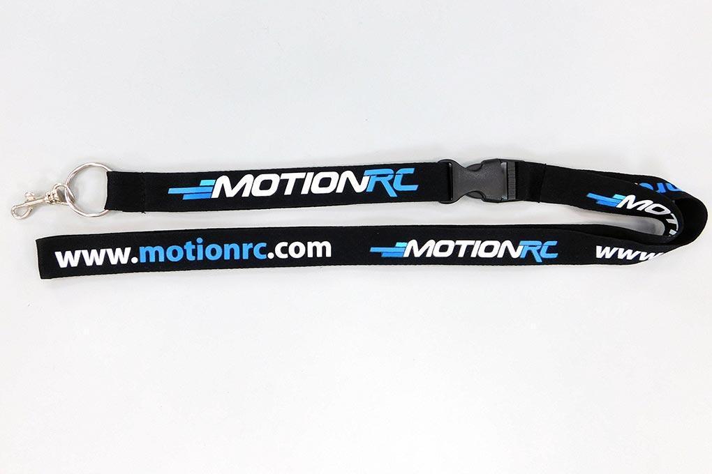 Motion RC Keychain Lanyard - Black MRCKEYLANYARDBLK