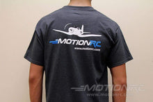 Load image into Gallery viewer, Motion RC Logo T-Shirt with Corsair Graphic - Charcoal
