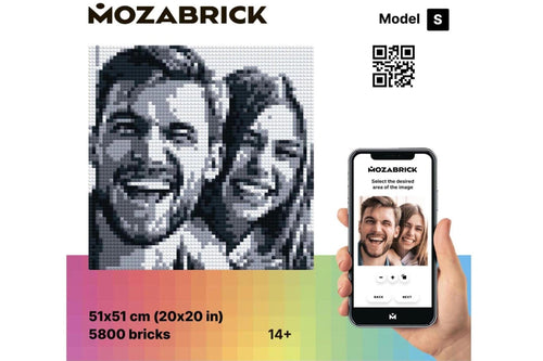 Mozabrick Mosaic Photo Construction Set Small MOZ5011001