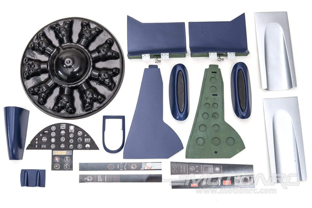 Nexa 2020mm F8F Bearcat Plastic Parts Set NXA1006-108