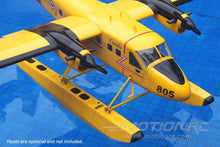 Load image into Gallery viewer, Nexa DHC-6 1870mm Twin Otter Canadian Yellow Float Set
