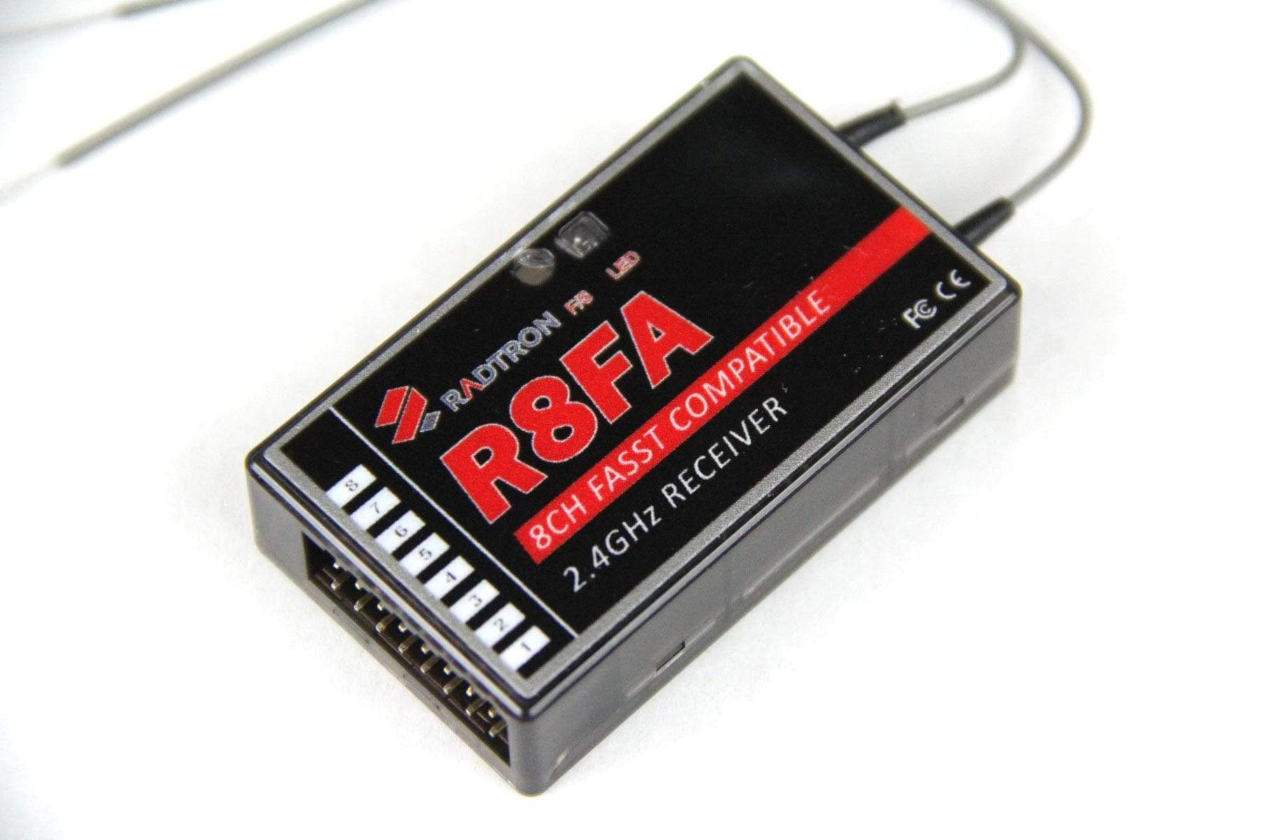 Radtron 2.4Ghz R8FA 8CH Compatible Futaba FASST Receiver RAD6010-204