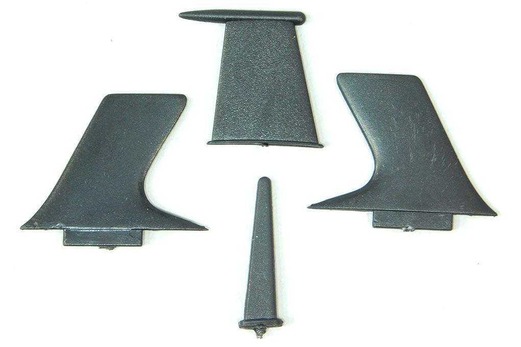 Roban 500 Size AH-1 Cobra Gray Scale Parts Set RBN-SP-AC500-08