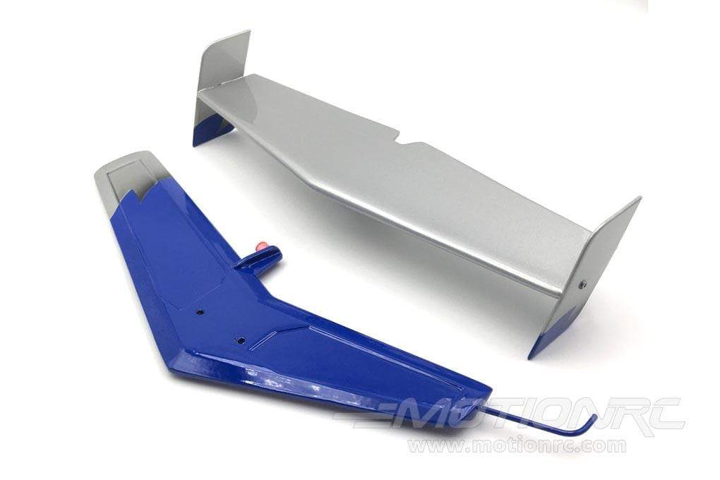 Roban 500 Size MD-500E G-Jive Blue Tail Fin Set RBN-SP-MD500BU-03