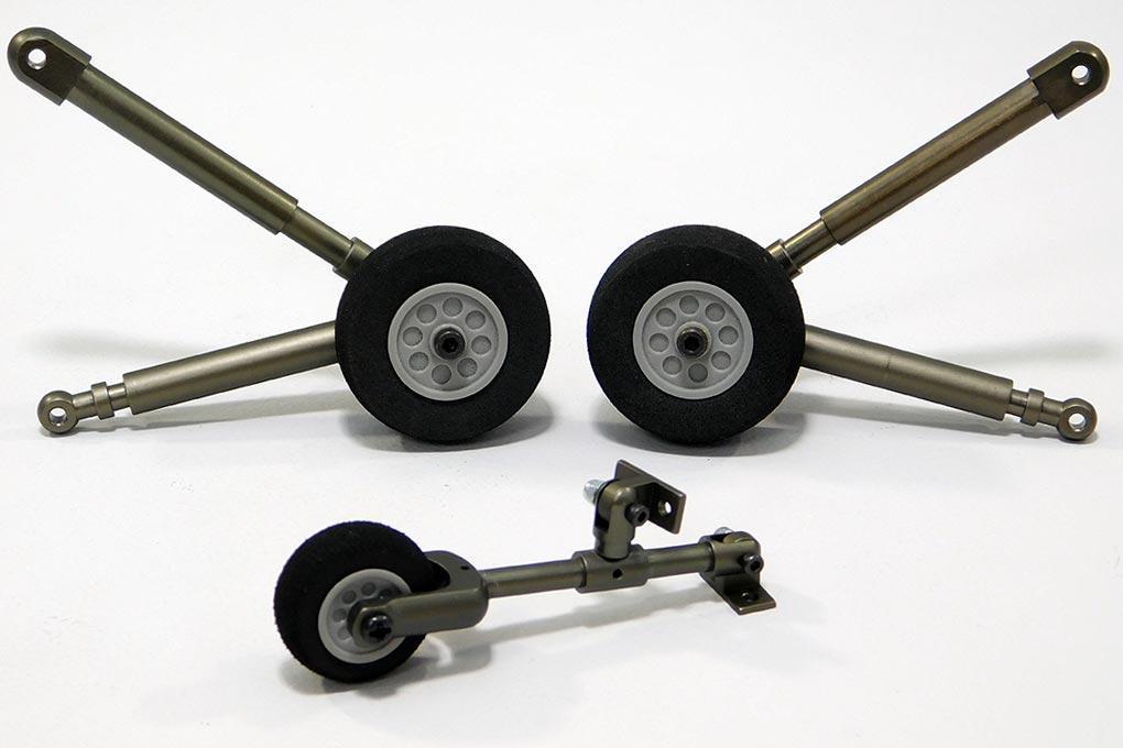 Roban 500 Size UH-60 Landing Gear Set RBN-SP-UH60G5-08-GRN