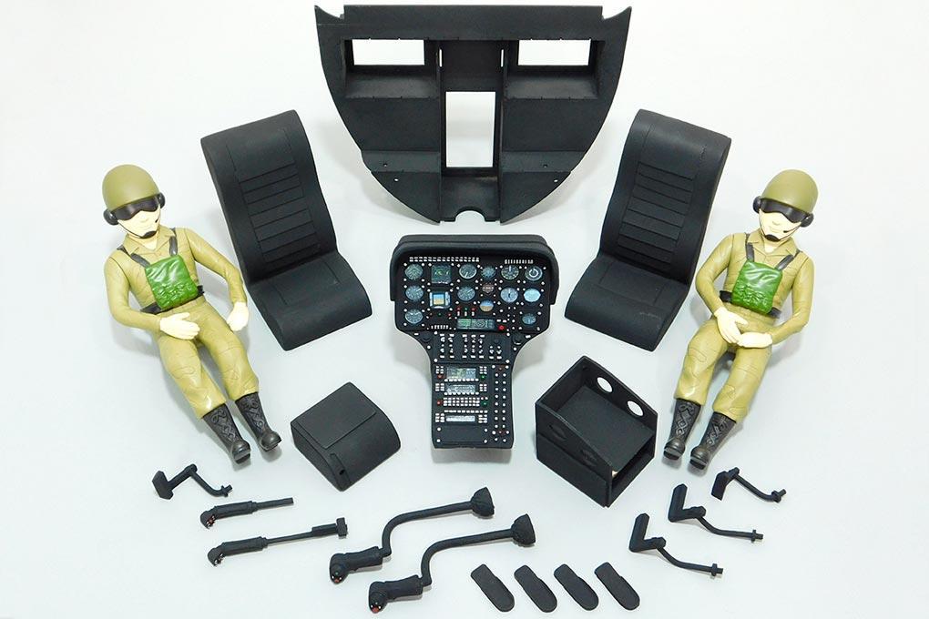 Roban 600 Size MD-500E Complete Cockpit Set RBN-60-117-MD500E