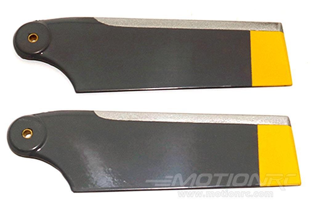 Roban 700/800 Size AS350 Tail Blade Set, 2B Black RBN-70-058-AS350