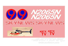 Load image into Gallery viewer, Roban 700 Size B206 Jet Ranger News Decal Set RBN-SP-JR700-06NEWS2
