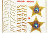 Roban 700 Size B407 Sheriff Decal Set RBN-70-118-B407SF