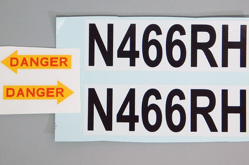 Roban 700 Size B429 Brazil Operator Decal Set RBN-70-118-BE429-BO