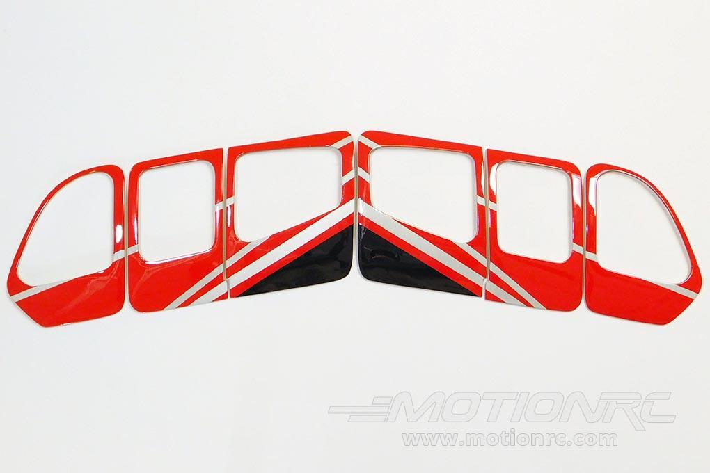 Roban 700 Size B429 Red/Black Door Set RBN-70-116-BE429-RB