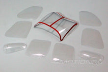 Load image into Gallery viewer, Roban 700 Size B429 Red/Black Window Set RBN-70-115-BE429-RB
