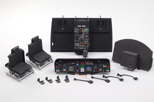 Roban 700 Size UH-60 Black Hawk Complete Cockpit Set RBN-70-117-UH-60