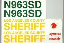 Load image into Gallery viewer, Roban 800 Size MD-500E LA Sheriff Decal Set RBN-70-118-MD500E
