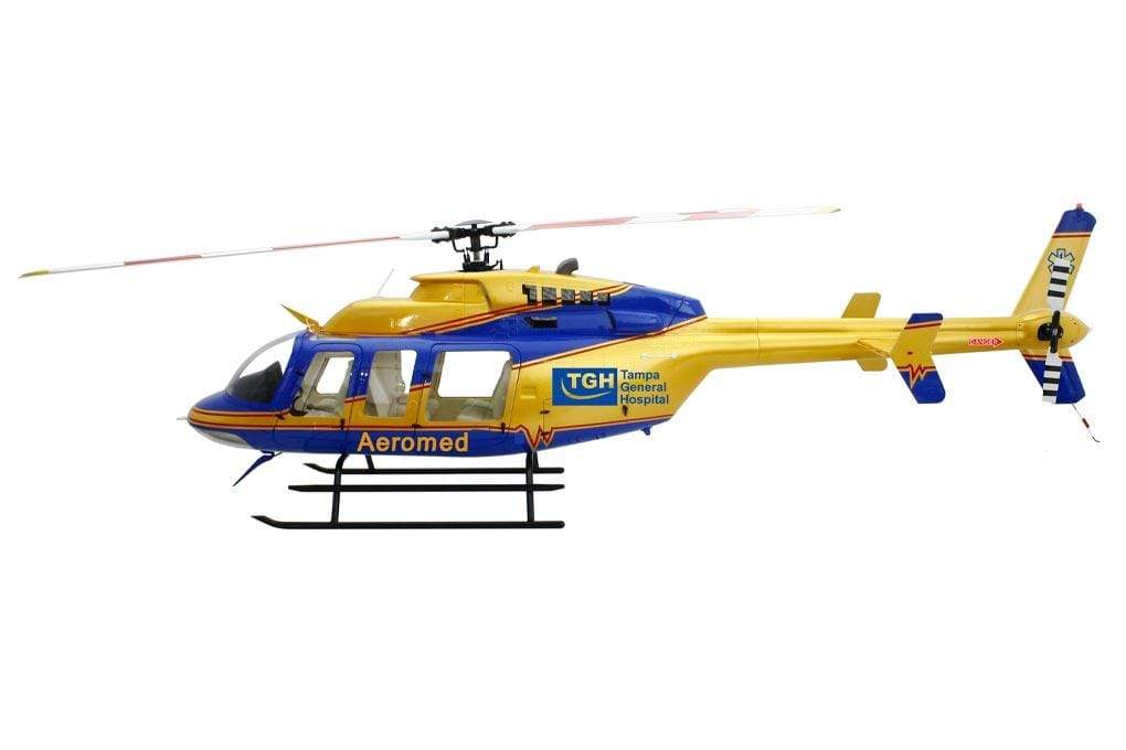 Roban B407 Aeromed 700 Size Scale Helicopter - ARF