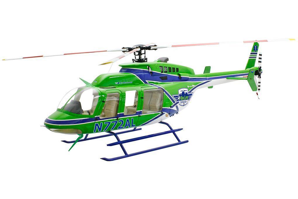 Roban B407 Air Life 700 Size Scale Helicopter - ARF RBN-407G-7S