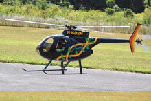 Load image into Gallery viewer, Roban MD-500E Black 700 Size Helicopter Scale Conversion - KIT RBN-KF-500EHI7
