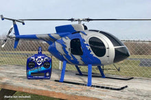 Load image into Gallery viewer, Roban MD-500E G-Jive Blue 600 Size Helicopter Scale Conversion - KIT RBN-KFMD500GJB6
