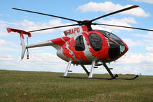 Load image into Gallery viewer, Roban MD-500E G-Jive Red 700 Size Helicopter Scale Conversion - KIT RBN-KF500GJR7
