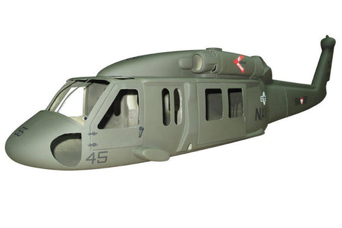 Roban UH-60 Black Hawk 500 Size Helicopter Scale Conversion - KIT RBN-KFUH60BH5