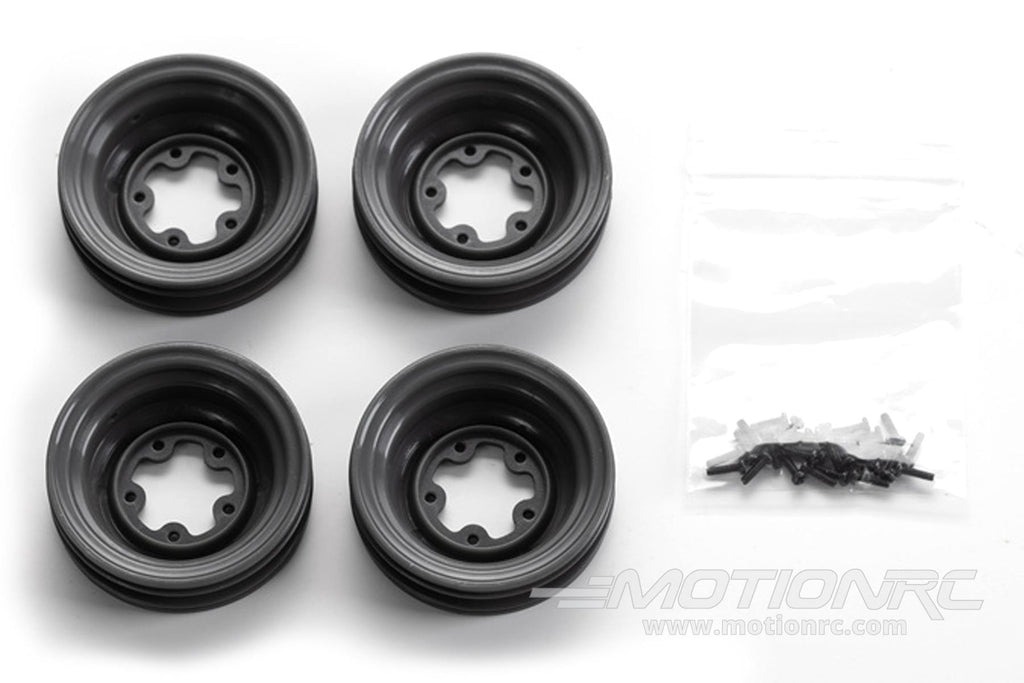 Roc Hobby 1/12 Scale Kubelwagen 4WD Military Truck Wheel Set FMSC1239