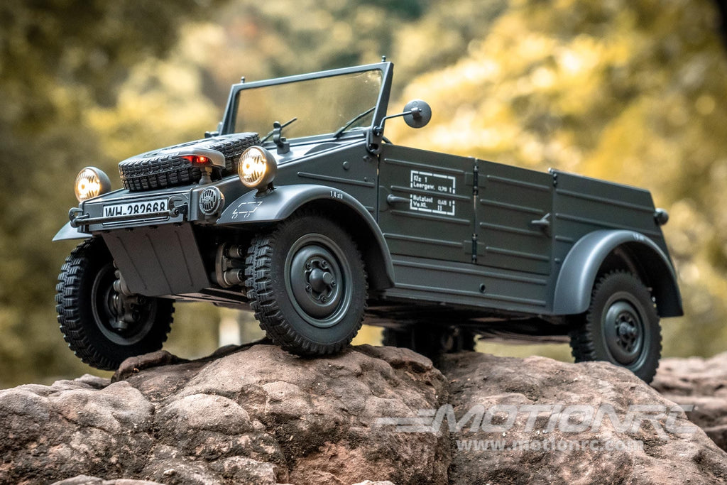 ROC Hobby Kubelwagen 1/12 Scale 4WD Military Truck - RTR FMS11241RTR