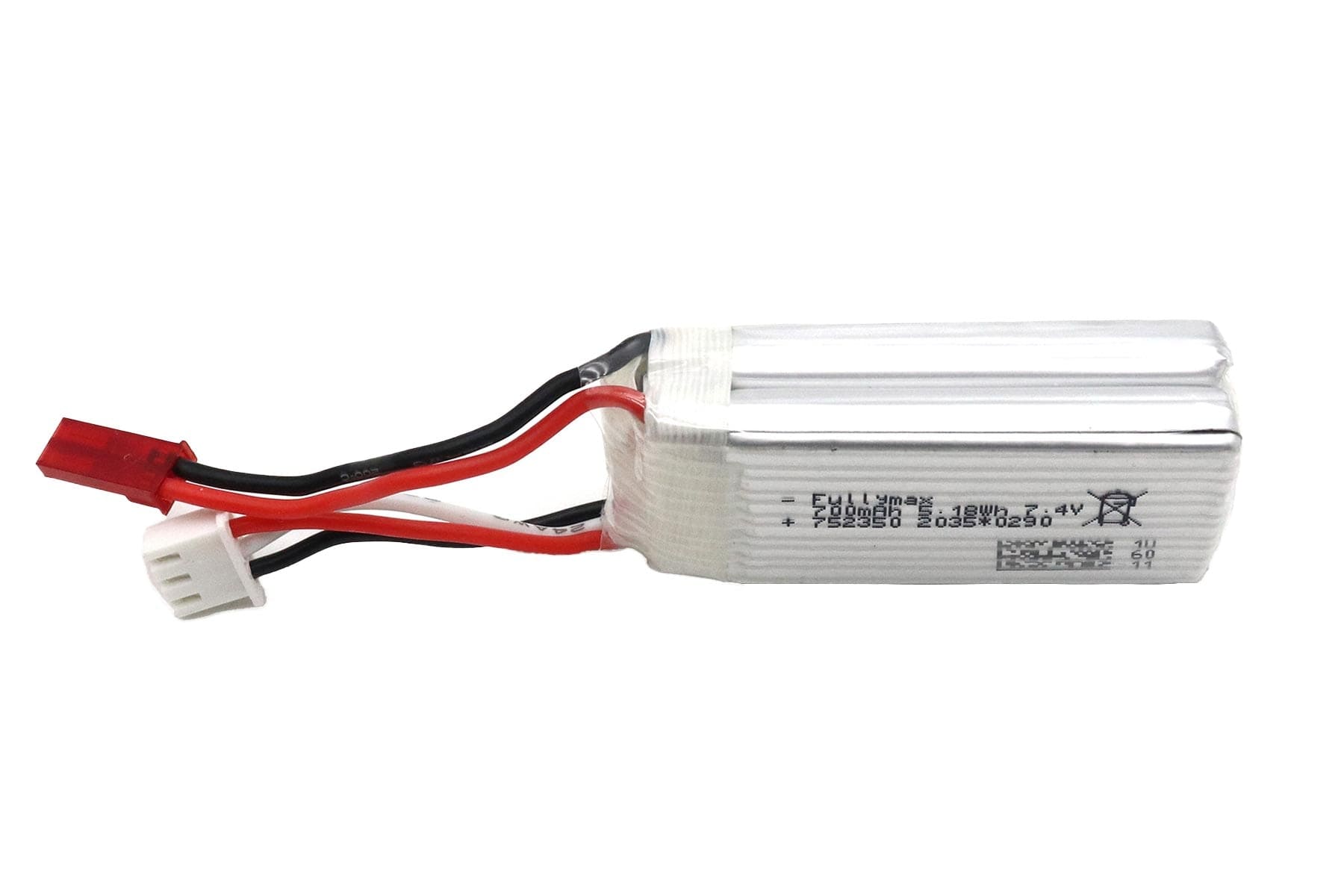 RotorScale 700mAh 2S 7.4V 20C LiPo Battery with JST Connector RSH1002-024