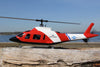 RotorScale A-109 Coast Guard Rescue 450 Size Helicopter - PNP RSH0005P
