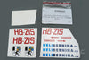 RotorScale AS350 Alpine Yellow and Red 450 Decal Set RSH000407