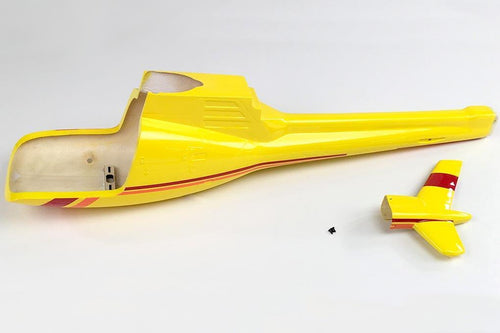 RotorScale AS350 Alpine Yellow and Red 450 Main Fuselage RSH000406