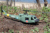 RotorScale UH-1A Huey Medic Green 450 Size Helicopter - PNP RSH0003P