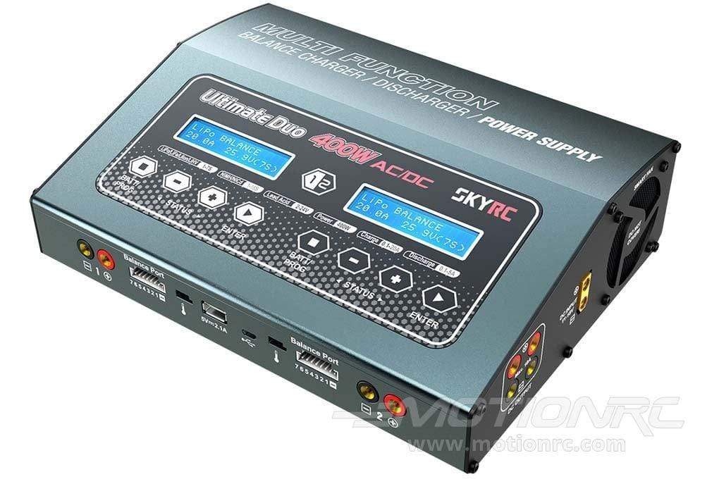 SkyRC D400 400W 7 Cell (7S) Ultimate AC/DC Dual LiPo Battery Charger SK-100123